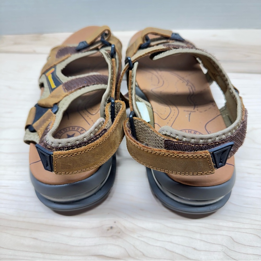 visionreast Men’s Athletic Sandals Open Toe Hiking Outdoor Non-slip Excellent - Picture 4 of 5